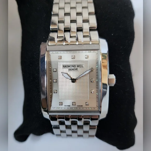 Raymond Weil - Diamond Don Giovanni - 9975 - Stainless Steel Gents Watch